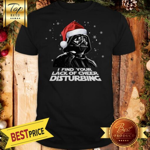 Santa I Find Your Lack Of Faith Disturbing Shirt