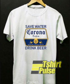 Save Water Corona Beer t-shirt for men and women tshirt