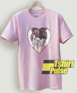 Shy Girl Anime t-shirt for men and women tshirt