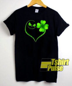 Skeleton And Clover Love t-shirt for men and women tshirt