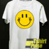 Smiley Hands Peace t-shirt for men and women tshirt