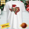 Texas Santan Christmas On Heather Shirt