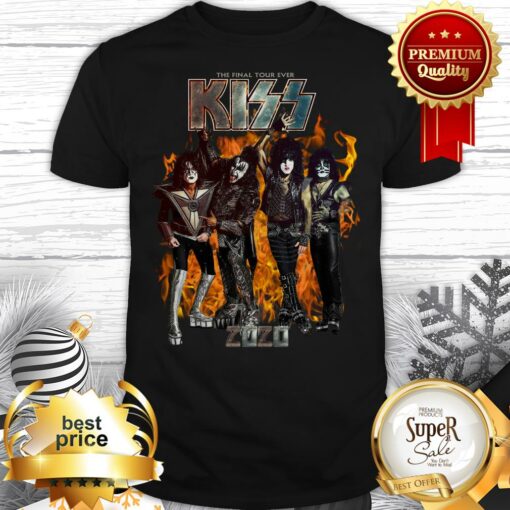 The Final Tour Wver Kiss End Of The Road World Tour Zozo Shirt