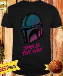 The Mandalorian This Is The Way Retro Shirt