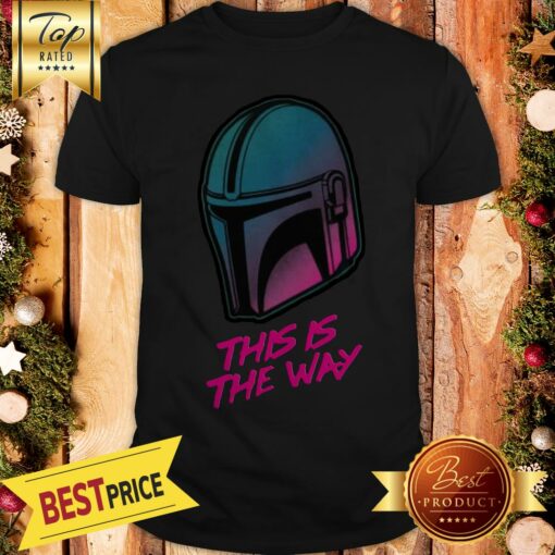 The Mandalorian This Is The Way Retro Shirt