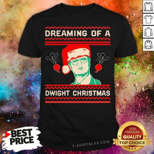 The Office TV Series Dreaming Of A Dwight Christmas T-Shirt