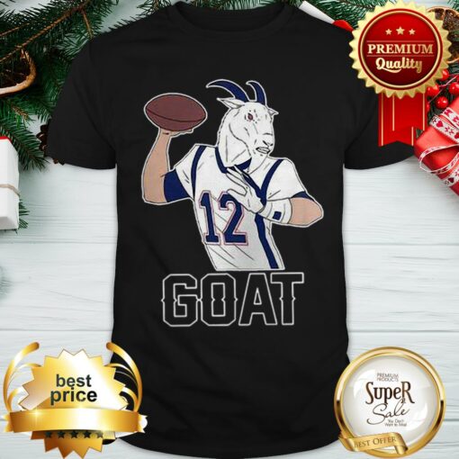 Tom Brady GOAT 12 New England Patriots Shirt