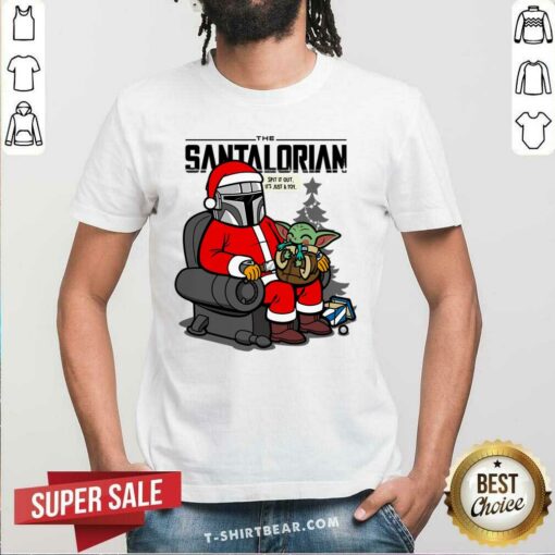 Top Merry Christmas Star Wars The Mandalorian The Santalorian Shirt