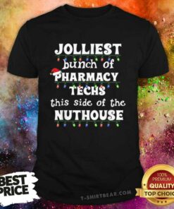 Top Nice Christmas Matching Group Work Pharmacy Technician Shirt