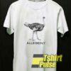 Vtg Allegedly Ostrich Parody shirt