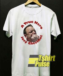 Vtg Joey Chestnut True Hero shirt