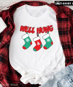 Well Hung Christmas Socks T-Shirt