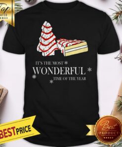Wonderful Time Xmas Cake Shirt