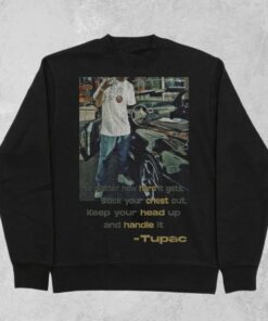 Me Against The World Lyric Sweatshirt