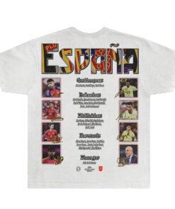 Spain Euro '24 Tee 1 Spain Euro 24 Tee 2