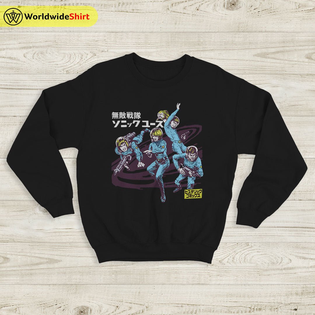 1992 Sonic Youth Japan Tour Sweatshirt Sonic Youth Shirt Classic Rock 1992 Sonic Youth Japan Tour Sweatshirt Sonic Youth Shirt Classic Rock