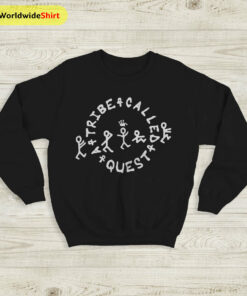 A Tribe Called Quest Graphic Logo Sweatshirt A Tribe Called Quest Shirt