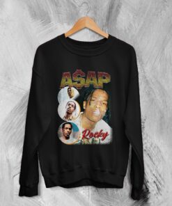 A$AP Rocky Sweatshirt ASAP Rapper Sweater A$AP Mob Hip Hop Merchandise