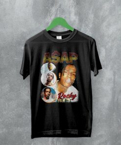 A$AP Rocky T-Shirt ASAP Rapper Shirt A$AP Mob Hip Hop Merchandise