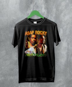 A$AP Rocky T-Shirt Pretty Flacko Shirt A$AP Mob Rapper