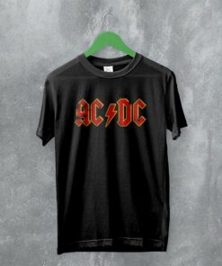ACDC Logo T-Shirt Blues Rock ACDC Shirt Rock Band Music Merch