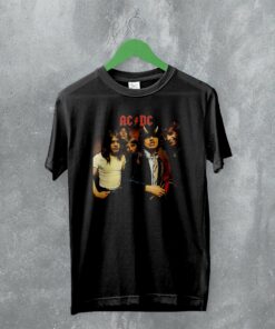 ACDC T-Shirt Highway to Hell ACDC Shirt Heavy Metal Band Merch