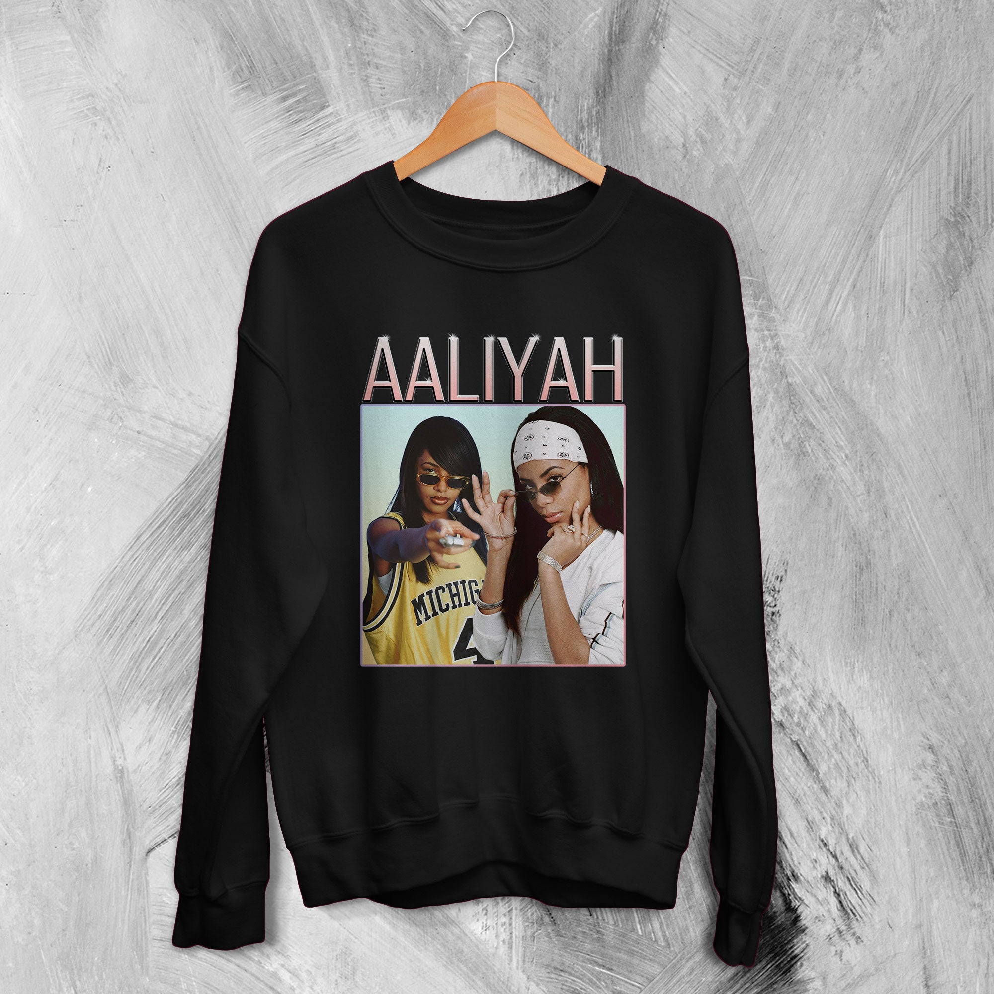 Aaliyah Sweatshirt Bootleg Aaliyah Singer Sweater Princess of R&B Merch Aaliyah Sweatshirt Bootleg Aaliyah Singer Sweater Princess of R&B Merch
