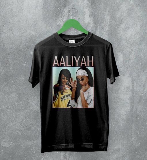 Aaliyah T-Shirt Bootleg Aaliyah Singer Shirt Princess of R&B Merch
