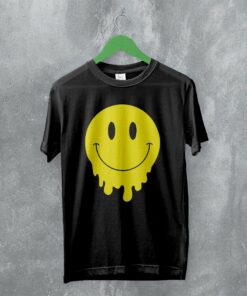 Acid House T-Shirt Smile Acid Tracks Shirt Party DJ Music Merchandise