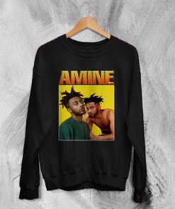 Amine Sweatshirt Rapper Streetwear Music Sweater Hip Hop Singer Merchandise