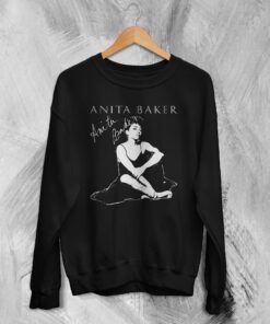 Anita Baker Sweatshirt Album Rapture Sweater Retro 80s R&B Singer Merch