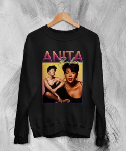 Anita Baker Sweatshirt Jazz Singer Sweater American Music Merch