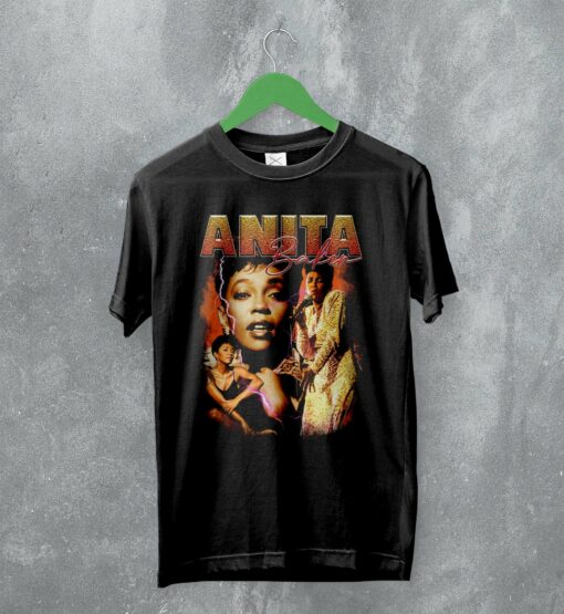 Anita Baker T-Shirt 80s American Singer Shirt Soul Music Merch