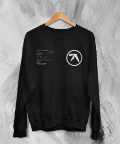 Aphex Twin Sweatshirt Diskhat Aphex Twin Logo Sweater For Fan Gear