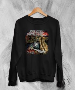 Avenged Sevenfold Sweatshirt City Of Evil Sweater American Metal Band