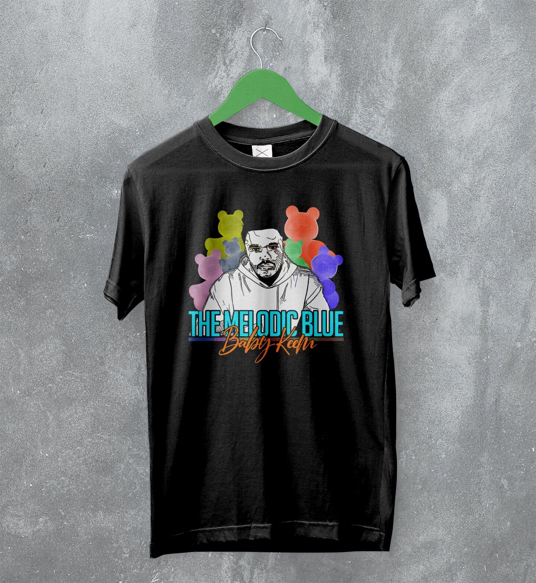 Baby Keem T-Shirt The Melodic Blue Shirt Rapper Music Merch Baby Keem T-Shirt The Melodic Blue Shirt Rapper Music Merch