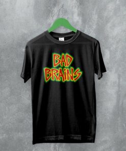 Bad Brains Logo T-Shirt Punk Rock Shirt Hardcore Music Merch