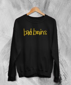 Bad Brains Sweatshirt Punk Rock Logo Sweater Hardcore Music Shirt