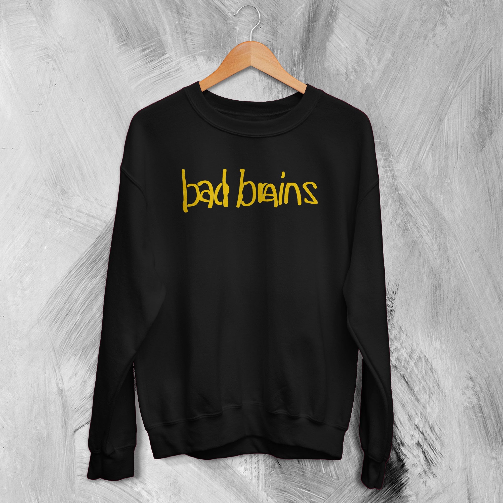 Bad Brains Sweatshirt Punk Rock Logo Sweater Hardcore Music Shirt Bad Brains Sweatshirt Punk Rock Logo Sweater Hardcore Music Shirt