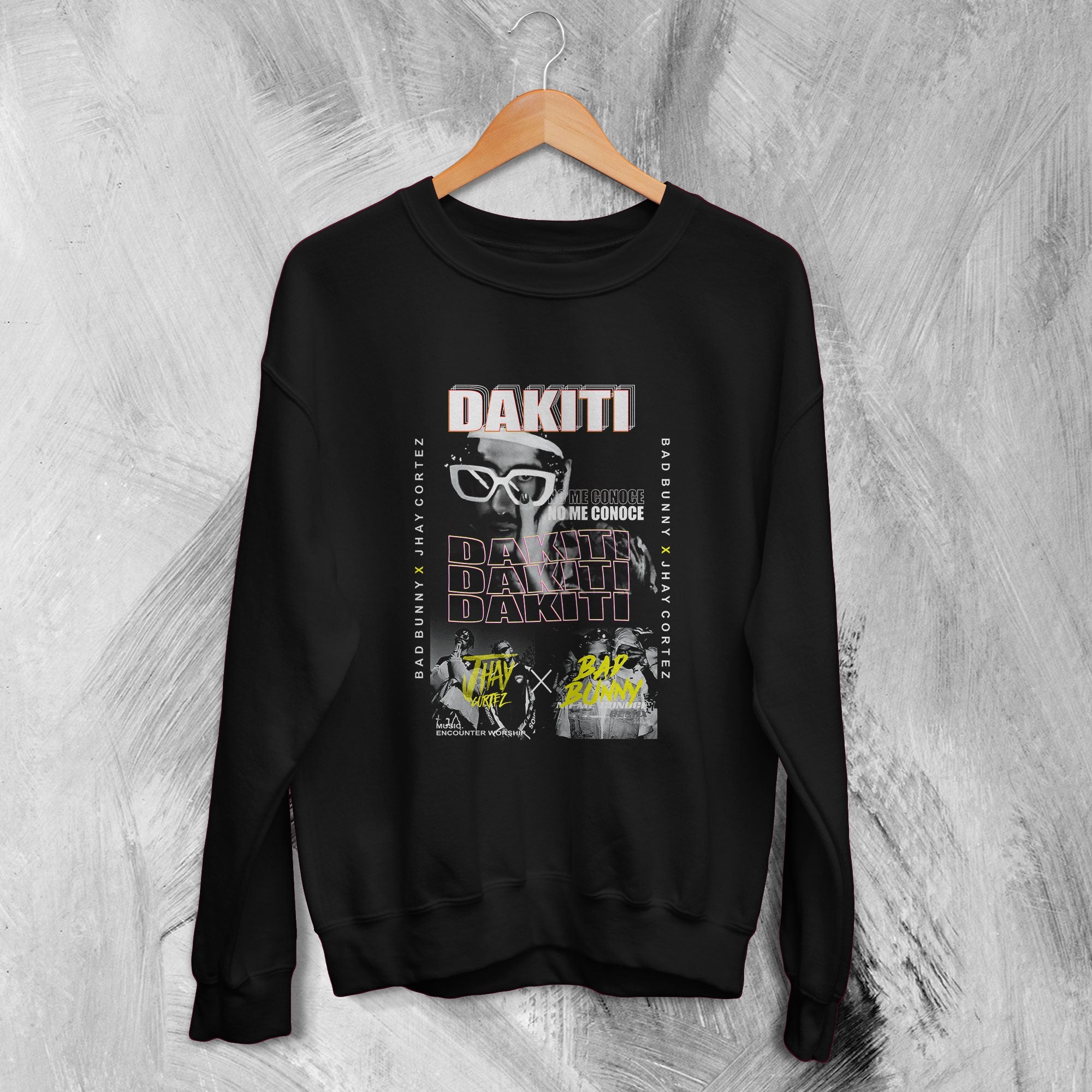 Bad Bunny Dakiti Aesthetic Sweatshirt Bad Bunny Sweater Rapper Sweater Bad Bunny Dakiti Aesthetic Sweatshirt Bad Bunny Sweater Rapper Sweater