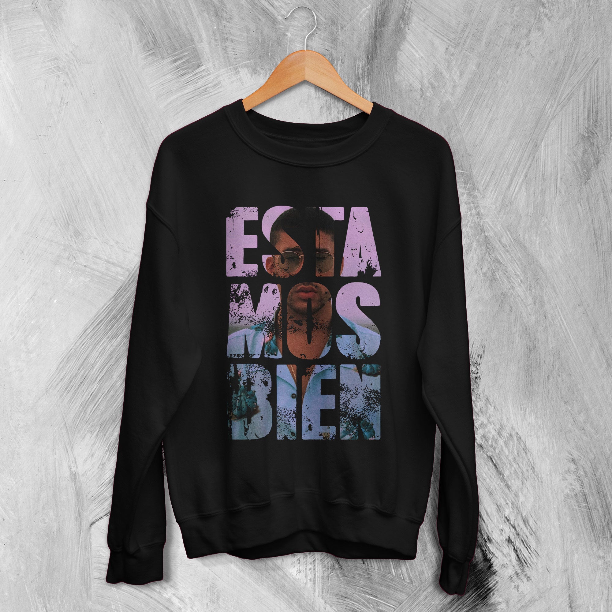 Bad Bunny Estamos Bien Sweatshirt Bad Bunny Sweater Rapper Shirt Bad Bunny Estamos Bien Sweatshirt Bad Bunny Sweater Rapper Shirt