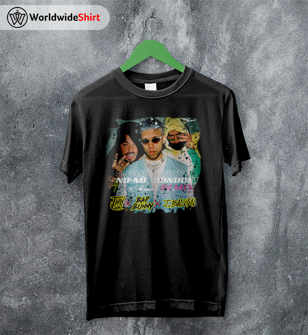 Bad Bunny, Jhay Cortez, J Balvin T Shirt Bad Bunny Shirt Rapper Shirt Bad Bunny, Jhay Cortez, J Balvin T Shirt Bad Bunny Shirt Rapper Shirt