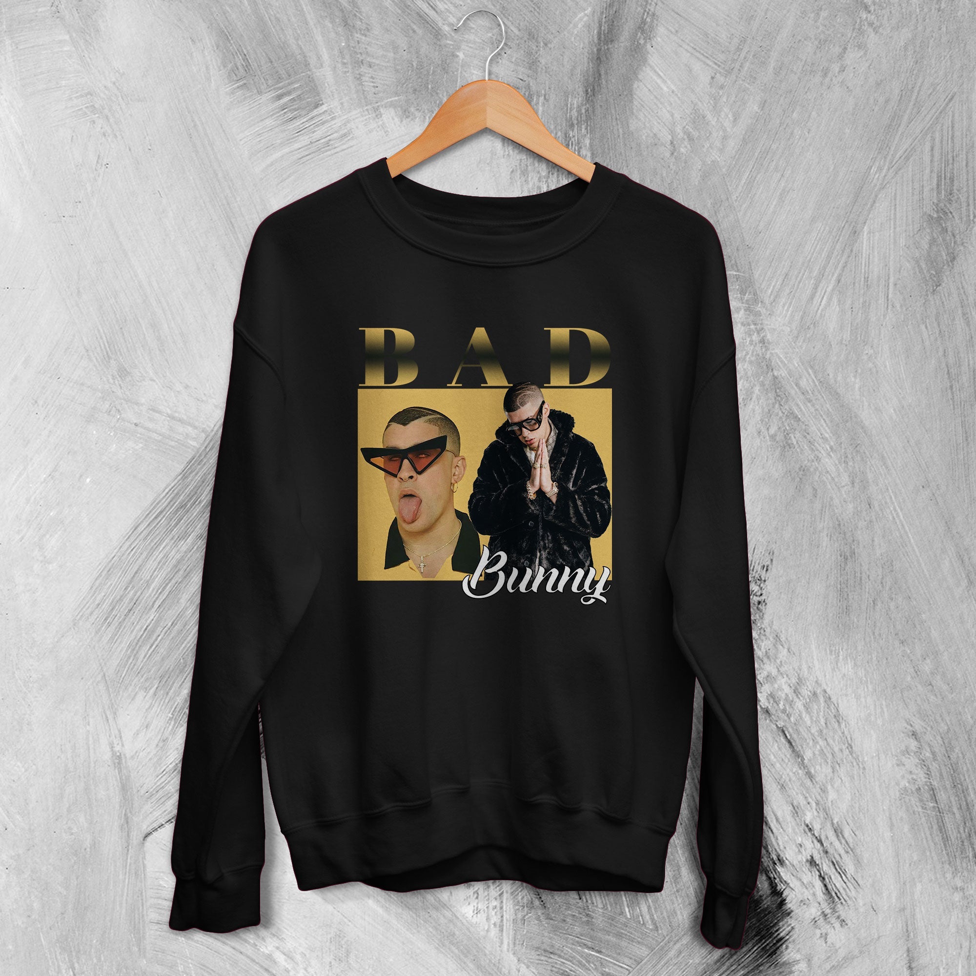 Bad Bunny Latin Trap Rapper Sweatshirt Bad Bunny Sweater Bad Bunny Latin Trap Rapper Sweatshirt Bad Bunny Sweater