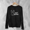 Bad Bunny Logo Sweatshirt Oasis Rapper Sweater Rap Streetwear