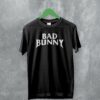Bad Bunny Logo T-Shirt Bad Bunny Rapper Shirt Rap Merch