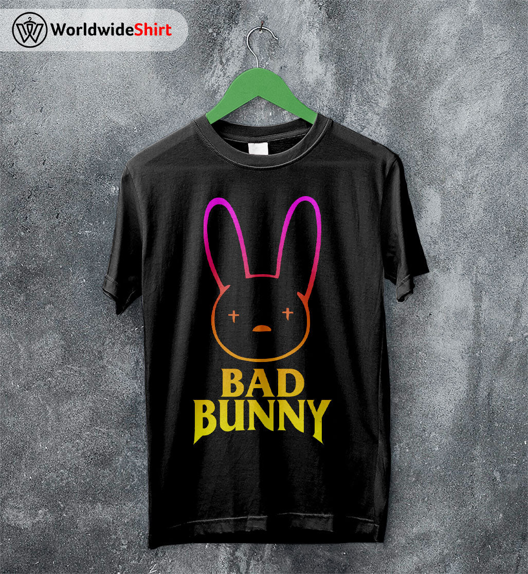 Bad Bunny Rabbit Logo T Shirt Bad Bunny Shirt Bad Bunny Rapper Shirt Bad Bunny Rabbit Logo T Shirt Bad Bunny Shirt Bad Bunny Rapper Shirt