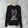 Bad Bunny Sweatshirt Oasis Logo Sweater Latin Trap Rap Streetwear