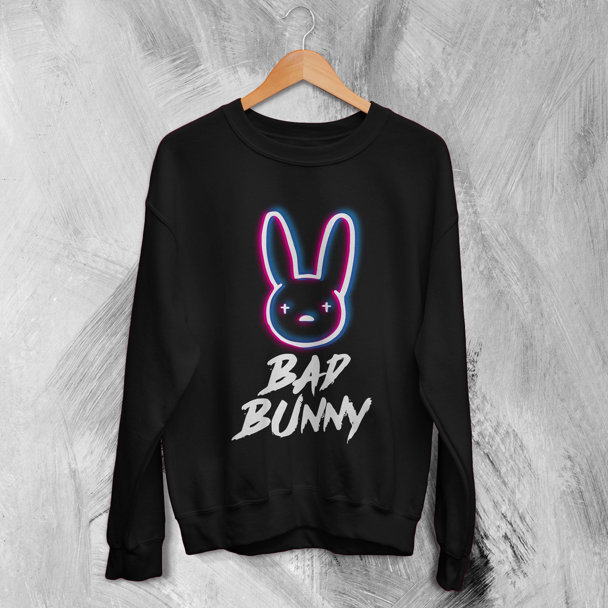 Bad Bunny Sweatshirt Oasis Logo Sweater Latin Trap Rap Streetwear Bad Bunny Sweatshirt Oasis Logo Sweater Latin Trap Rap Streetwear