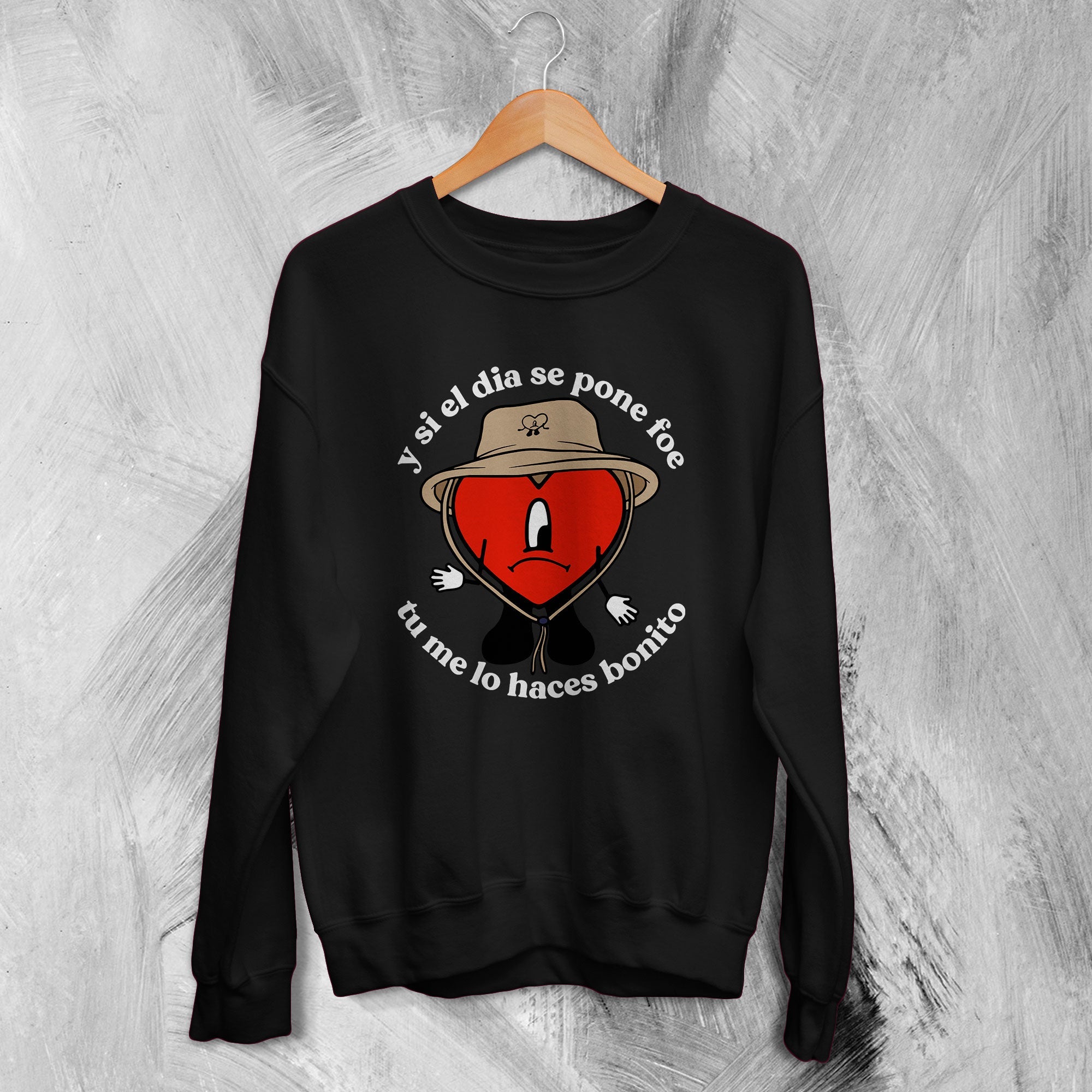 Bad Bunny Sweatshirt Un Verano Sin Ti Sweater Lo Haces Bonito Rapper Merch Bad Bunny Sweatshirt Un Verano Sin Ti Sweater Lo Haces Bonito Rapper Merch
