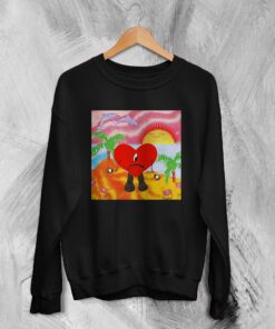 Bad Bunny Sweatshirt Un Verano Sin Ti Sweater Rapper Album Streetwear